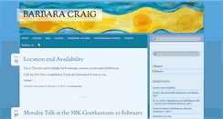 Desktop Screenshot of barbaracraig.org