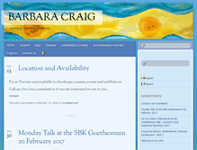 Tablet Screenshot of barbaracraig.org